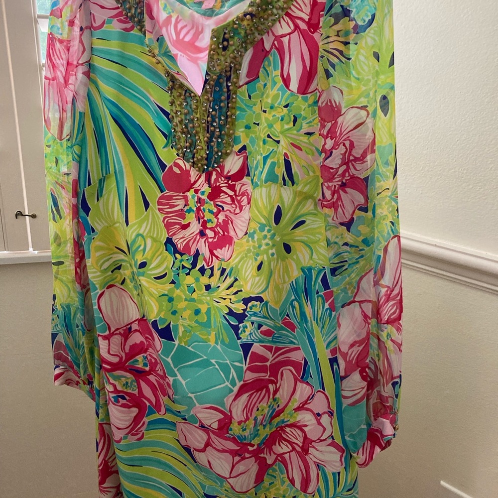 Lilly Pulitzer embellished dress